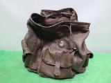 Cowhide Leather Backpack / Travel Bag