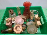 Group of Misc. Miniature Oil Lamps