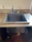 Stainless Steel NSF Drop-In Sink, 25.5in x 23in x 16in Deep