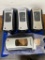 Lot of 4 ProPower Battery Operated Touchless Soap Dispensers, 1 is New, Size D Batteries