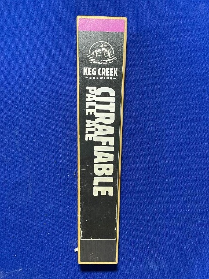 Keg Creek Brewing Tap Handle