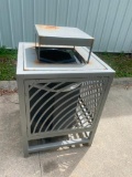 HD Steel Park Services Trash Bin