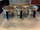 Lot of 3 FETCO Filter Baskets