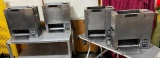 Lot of 4 - A.I. Antunes VCT-2000CV Vertical Toasters w/ 10 Sec Pass-Thru Time & 2 Sided Toasting