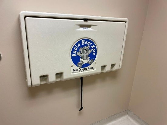 Koala Bear Kare Baby Changing Station - Buyer to Remove from Wall