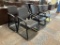 Six Matching Lobby Chairs, HD, Padded Seat & Backs, Metal Frames, Sold 6x$