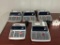 Five Canon Adding Machines, 4 Different Models