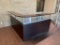 Professional Office L-Shaped Reception Counter / Desk Combo