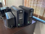 Lot of 3 Battery Backups, 2 Large CyperPower 1500AVR Battery Backups