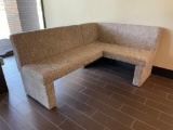 L-Shaped Padded Lobby / Waiting Room Bench