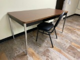 HD Metal Framed Table w/ Chair