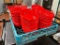 75+ Tablecraft No. 1074 Food Serving Baskets - Red