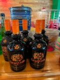 Five Sealed Bottles Gran Gala Liqueur