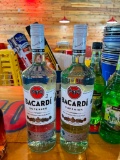 Two Sealed Bottles Bacardi Superior Light Rum