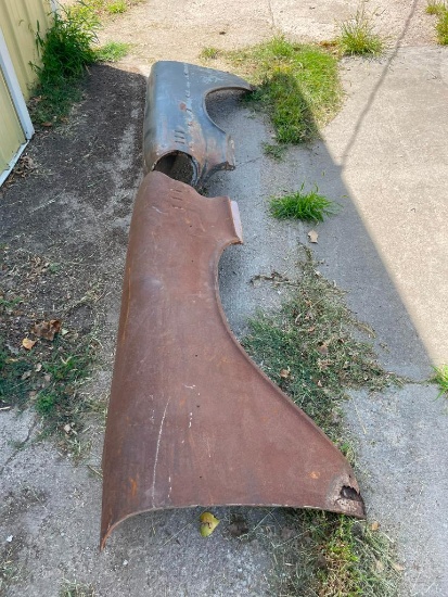Pair 1957 Chevy Front Fenders
