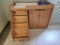 Johnti Craft Wooden Changing Table w/ Pull-Out Stairs