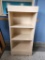 Wooden Bookcase Painted in Cream 