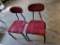 (2) Matching Stackable Chairs