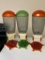 Lot of 3 Candy/Cereal Dispensers