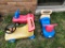 Lot of 3 Riding Toys