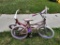 Lot of 2 Girly Bicycles