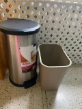 Lot of 2 Trash Cans