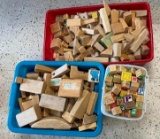 Group of Wooden Blocks