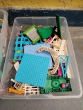 Small Tote Full of Legos