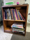 Wooden Bookcase w/ Children's Books