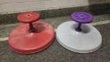Lot of 2 Children's Sit & Spin Toys