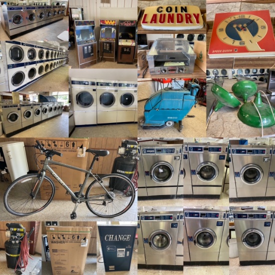 Laundromat Equipment Liquidation - Midtown Omaha