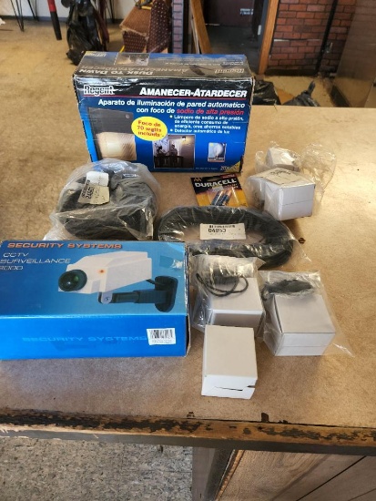Misc. NOS Security and Closed Circuit Camera and Equipment
