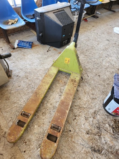 Clark Pallet Jack, Older, Still Works