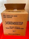 Full Sealed Case VendMaster Real-Tuff Laundry Bag, 100 Count