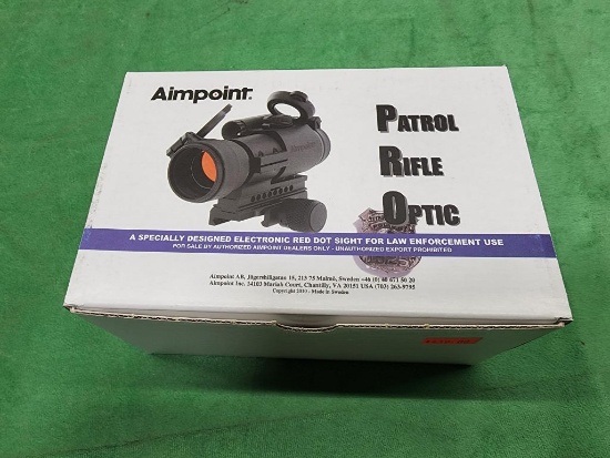 Aimpoint Patrol Rifle Optic Model 12841 SN: 3925089