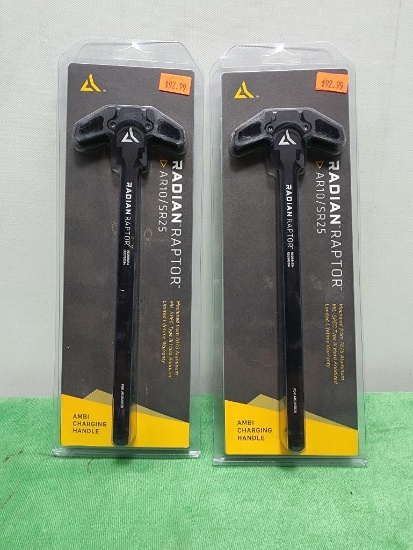 (2) Radian Raptor AR10/SR25 Ambi Charging Handles