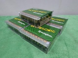 (5) Remington Subsonic 22 LR Hollow Point - 100 Rimfire Cartridges Each, 500 Total