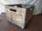 Vintage Wooden Milk Box - Roberts 3-58