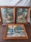 Lot of 3 Paint By Number? Wild Life Pictures