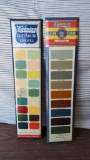 Lot of 2 Kyanize Paint Sample Boards
