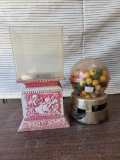 Lot of 2 Gumball Dispensers