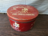 Willards Fine Confectionery Can