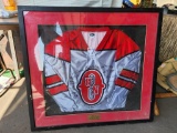 Framed UNO 2000 Signed Hockey Jersey