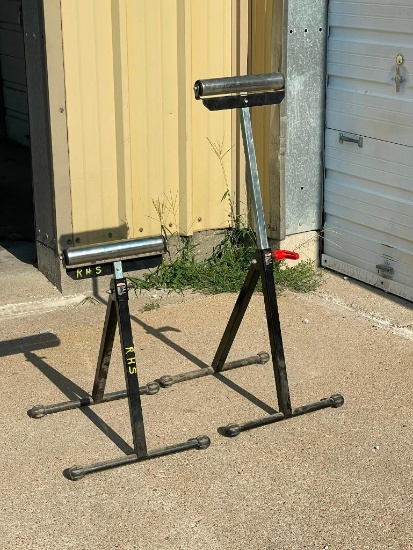 Lot of 2 Roller Stands