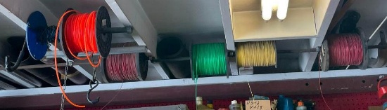 5 Spools of Trimmer Line, Some More Full than Others, See Pics, Lots of Line