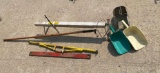 Scoops, Paint Roller, Leveler, Misc. Supplies