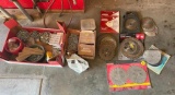 Saw Blades, Cut-Off Wheels, Deck Screws, Misc. Hardware and Screw Inventory