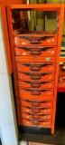 Dorman Products Supply Retail Cabinet Missing Two Drawers, Full of Inventory, Nuts, Bolts, Washers