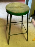 Old Industrial Shop Stool