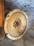 Old Skid Steer Wheel Weights, Pair